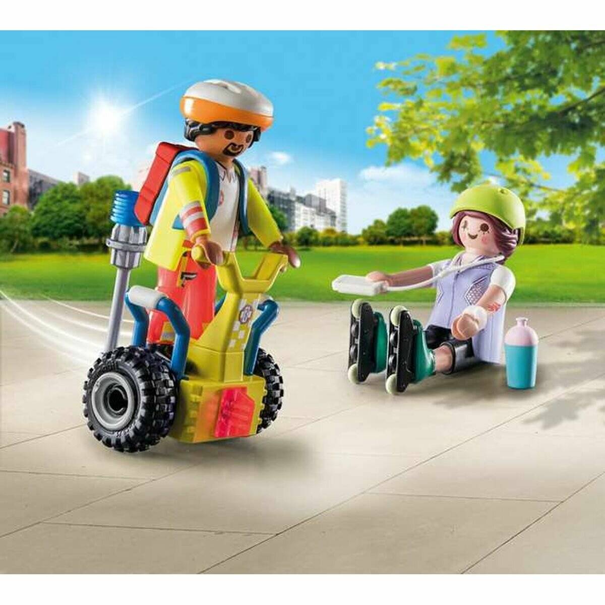 PLAYMOBIL 71257 City Life Starter Pack Rettung mit Balance-Racer