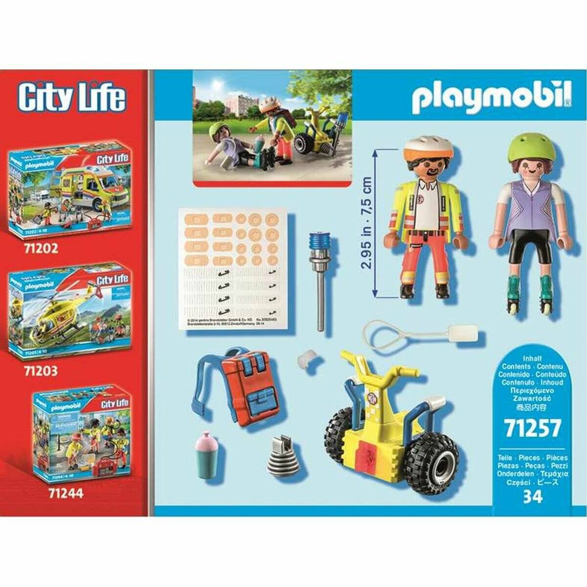 PLAYMOBIL 71257 City Life Starter Pack Rettung mit Balance-Racer