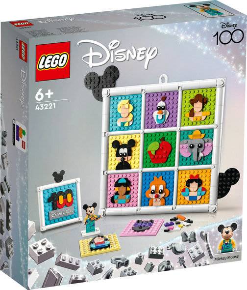 LEGO 43221 Disney 100 Jahre Disney Zeichentrickikonen