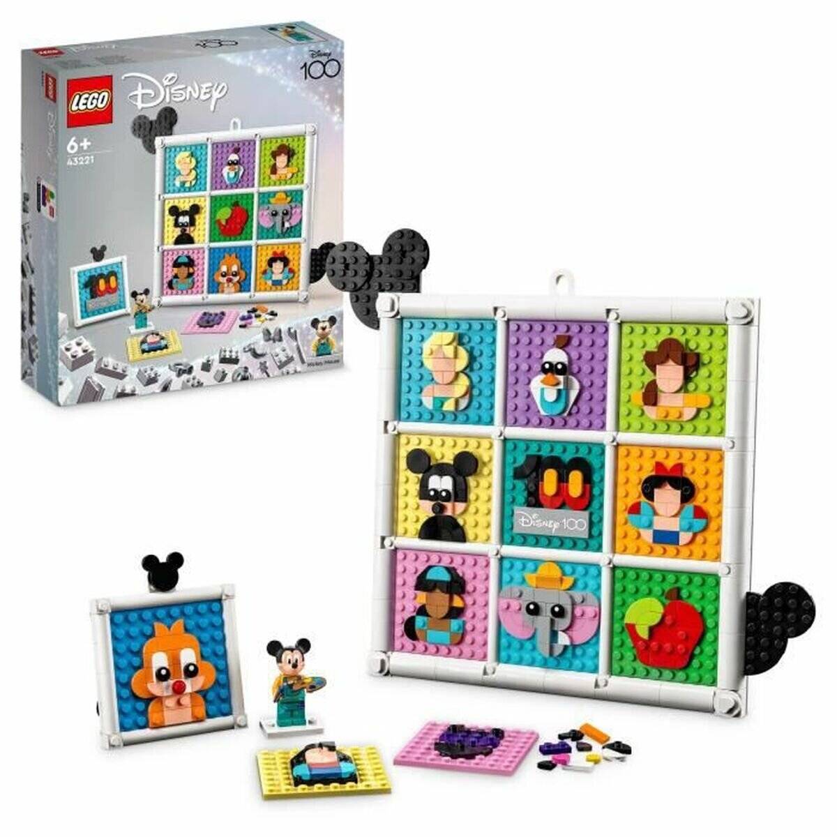 LEGO 43221 Disney 100 Jahre Disney Zeichentrickikonen