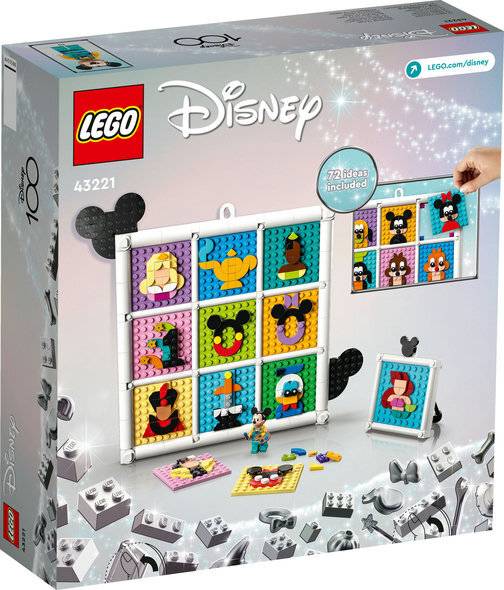 LEGO 43221 Disney 100 Jahre Disney Zeichentrickikonen