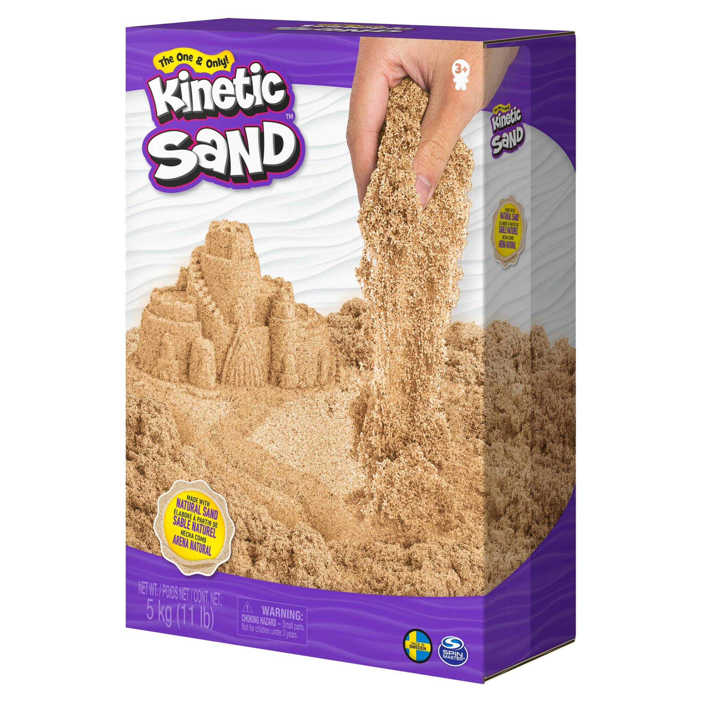 Spin Master 36890 - Kinetic Sand - Braun (5 kg)