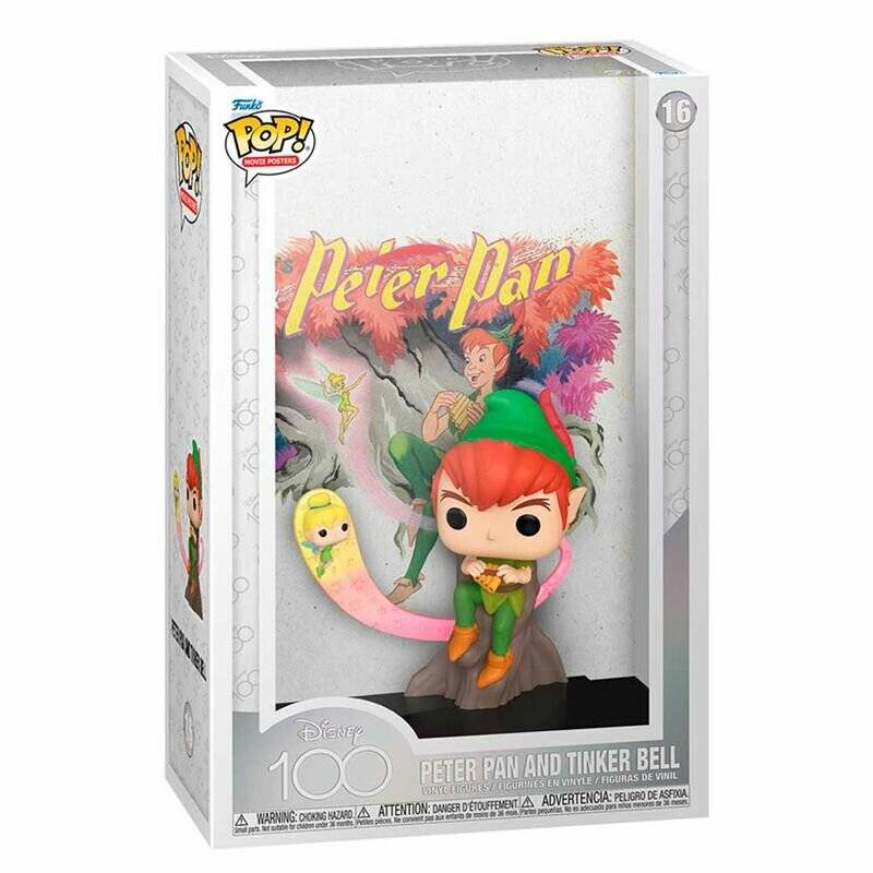 Peter Pan POP! Movie Poster & Figur 9 cm