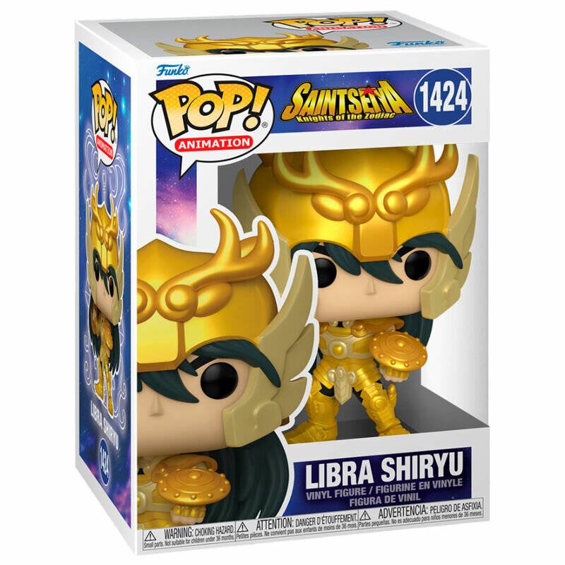 Saint Seiya POP! Animation Figur Gold Libra Shiryu 9 cm