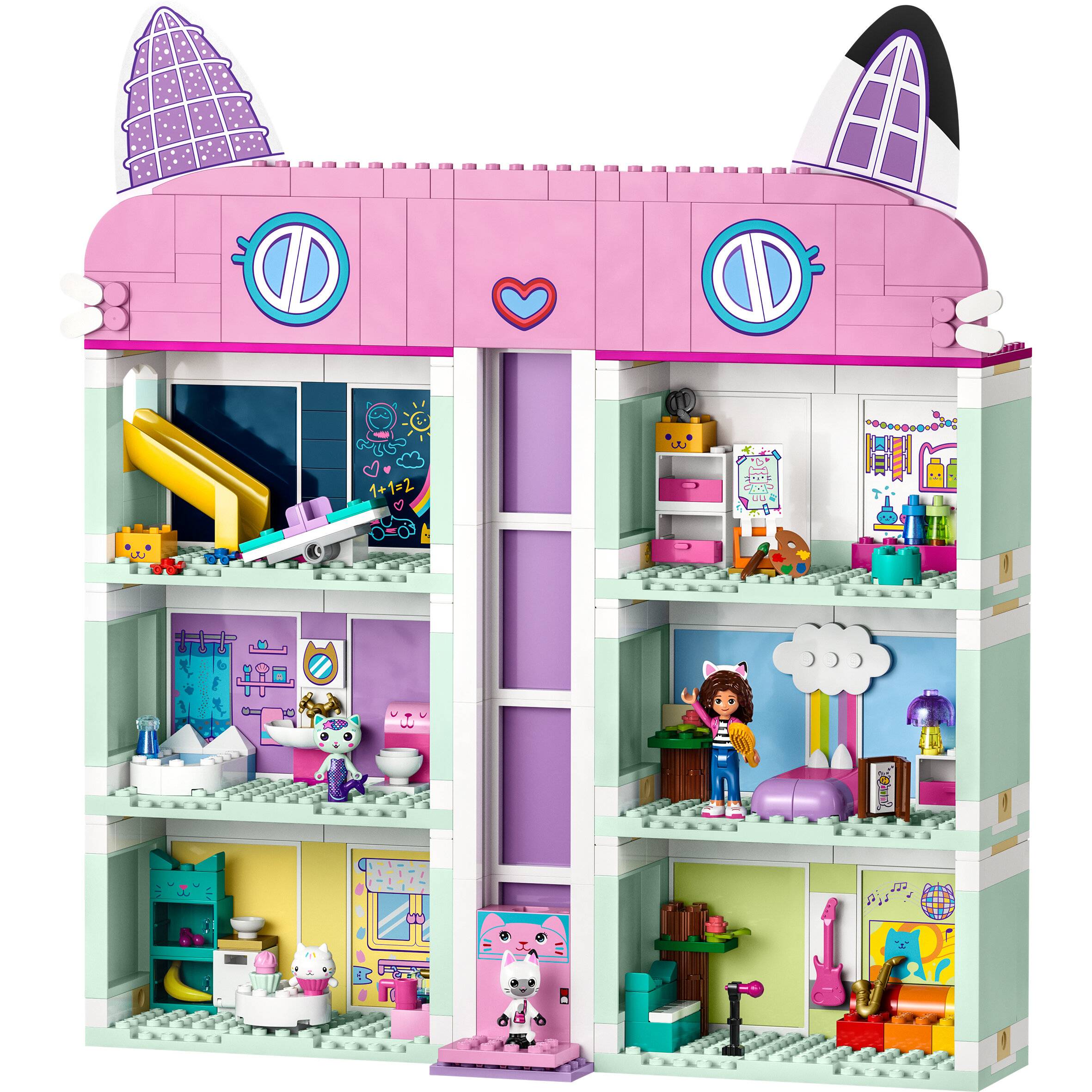 LEGO 10788 Gabby's Dollhouse Gabbys Puppenhaus, Konstruktionsspielzeug