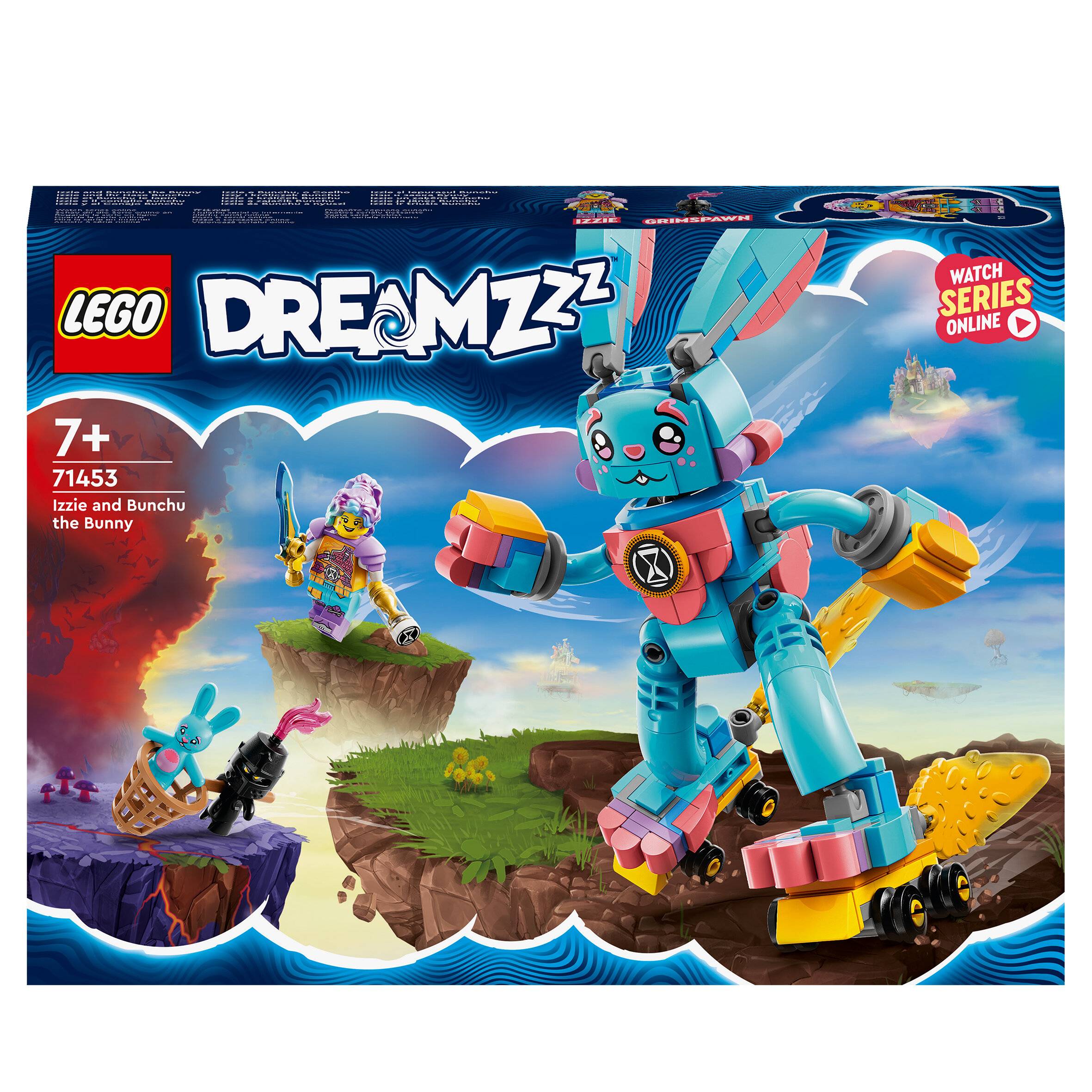 LEGO 71453 DREAMZzz Izzie und ihr Hase Bunchu, Konstruktionsspielzeug
