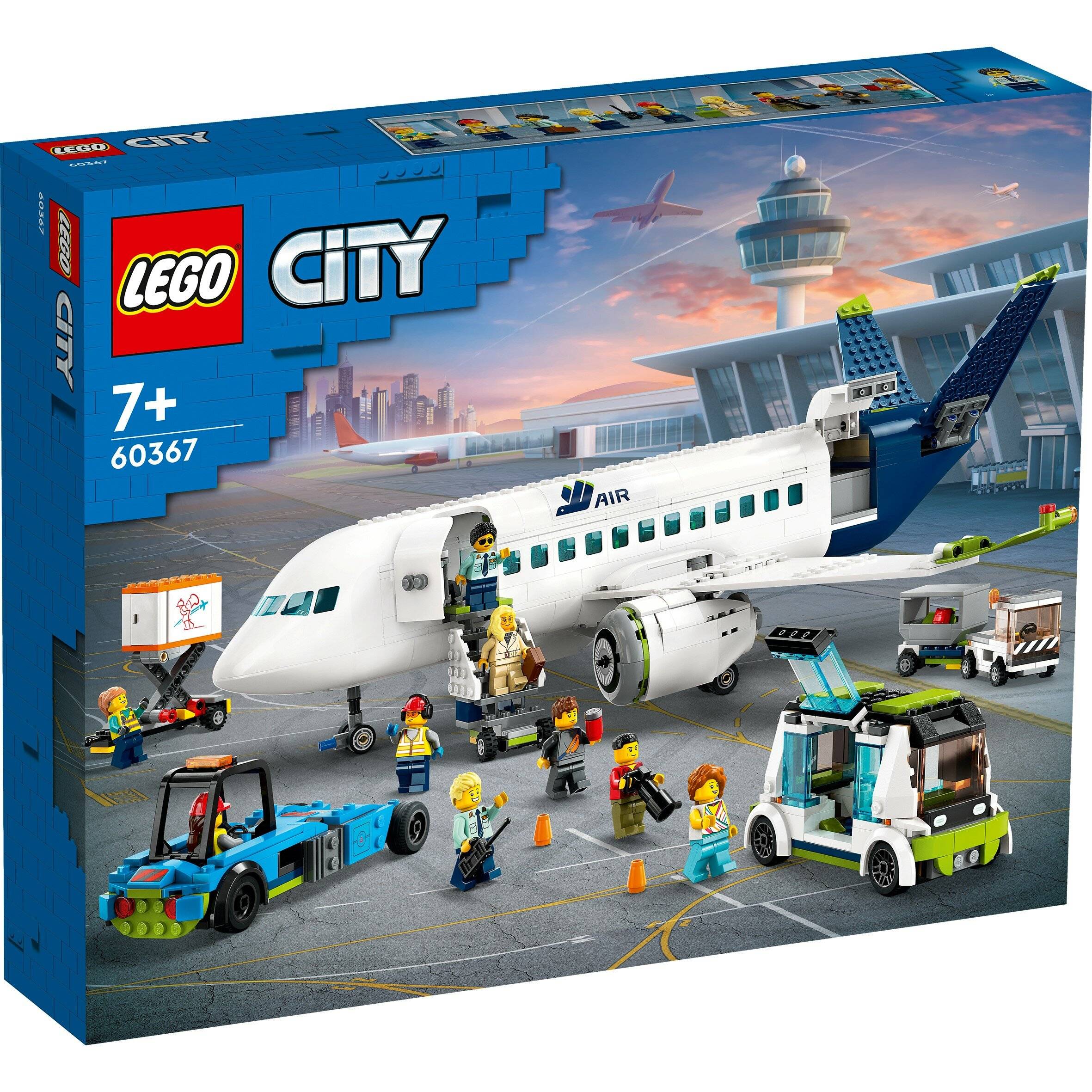 LEGO® 60367 - City Passagierflugzeug (913 Teile)