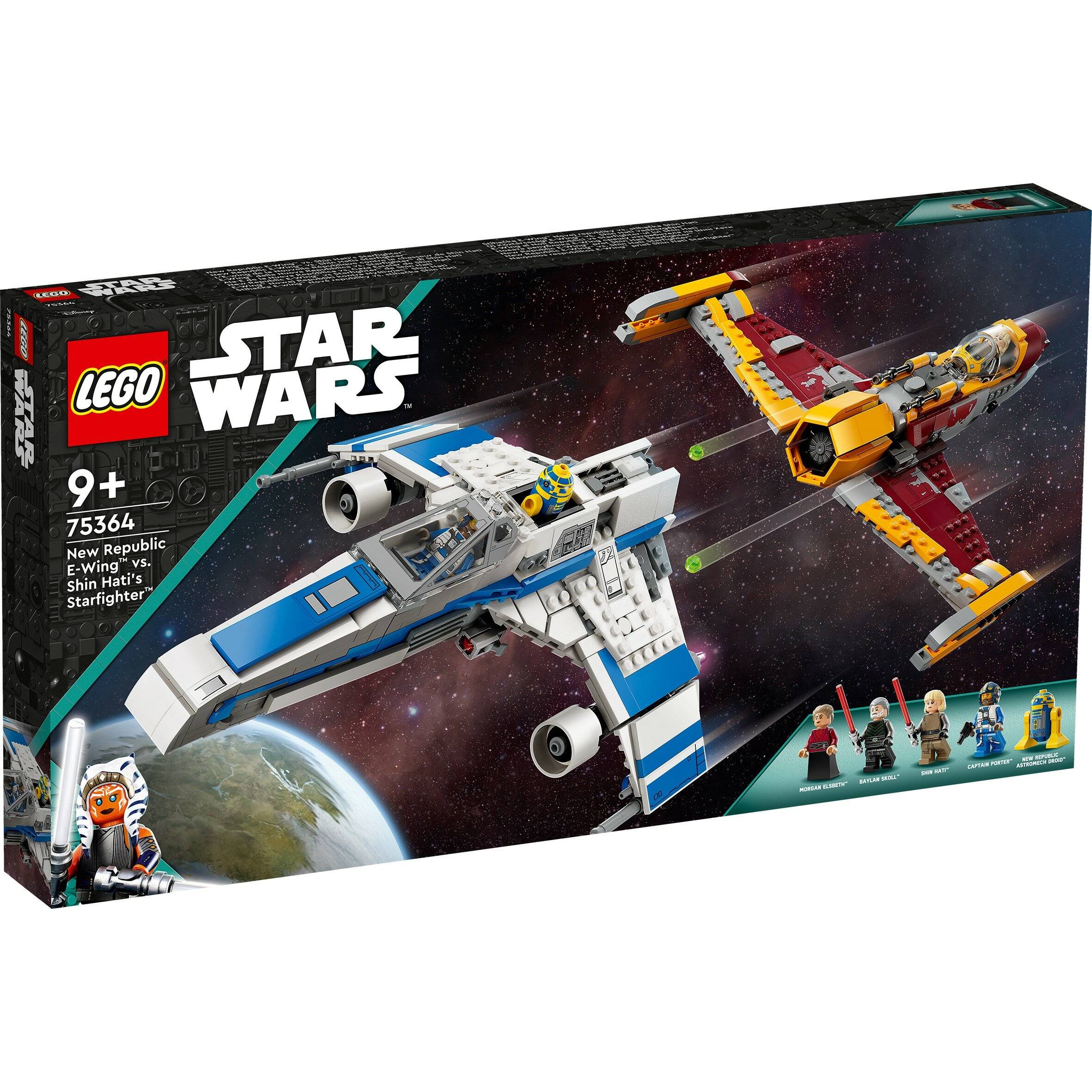 LEGO Star Wars New Republic E-Wing Shin Hatis Starfighter