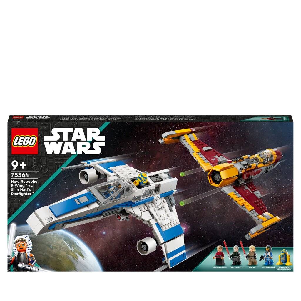 LEGO Star Wars New Republic E-Wing Shin Hatis Starfighter