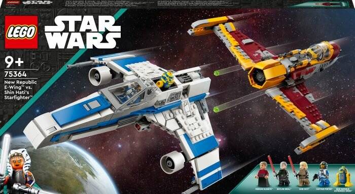 LEGO Star Wars New Republic E-Wing Shin Hatis Starfighter