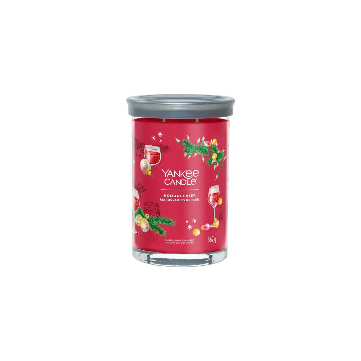 Yankee Candle Holiday Cheer Unterschrift Tumbler groß 567 g