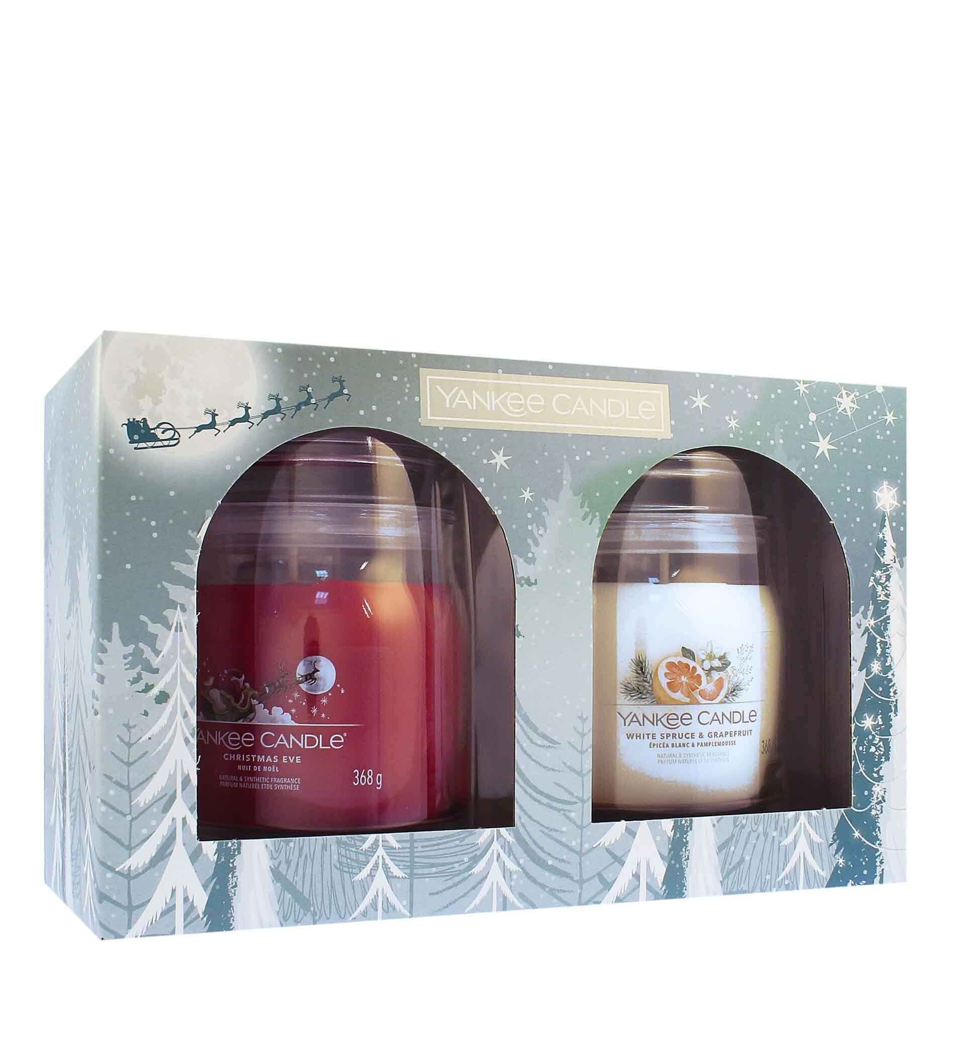 Weihnachtsgeschenk-Set Signaturkerzen 2 Stück