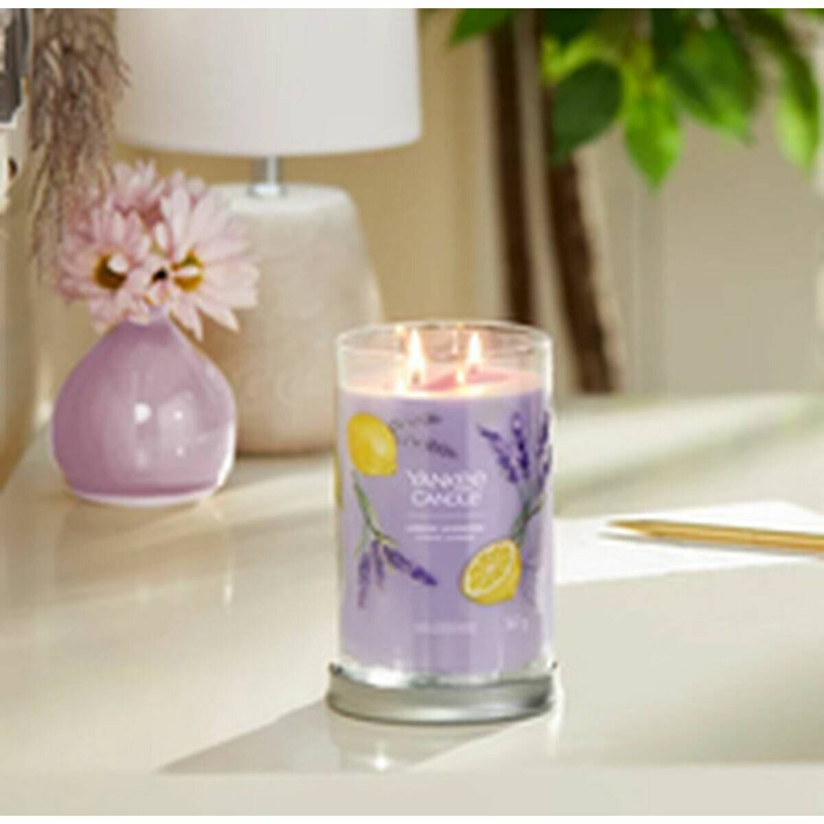 Yankee Candle Lemon Lavender signature tumbler velký 567 g