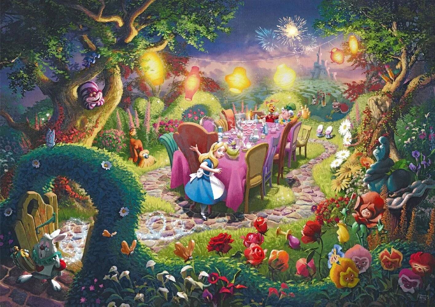 Disney - Mad Hatter?s Tea Party, 6000 Teile - Puzzle