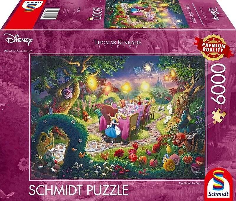 Disney - Mad Hatter?s Tea Party, 6000 Teile - Puzzle