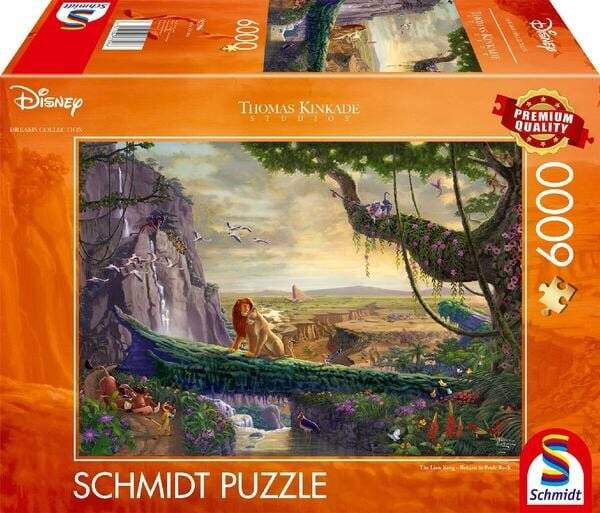 Disney - The Lion King, Return to Pride Rock?, 6000 Teile - Puzzle