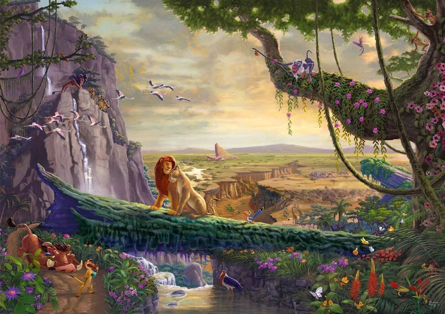 Disney - The Lion King, Return to Pride Rock?, 6000 Teile - Puzzle