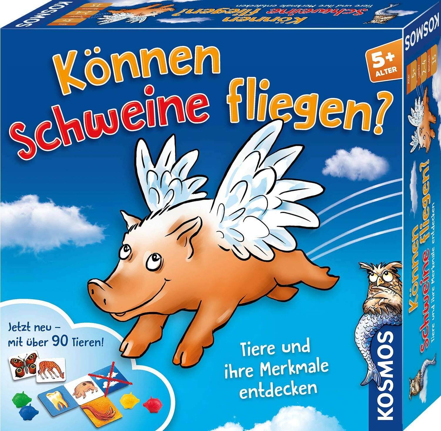 KOSMOS KÃ ¶ nnen Schweine fliegen?, Brettspiel (JubilÃ ¤ umsedition)