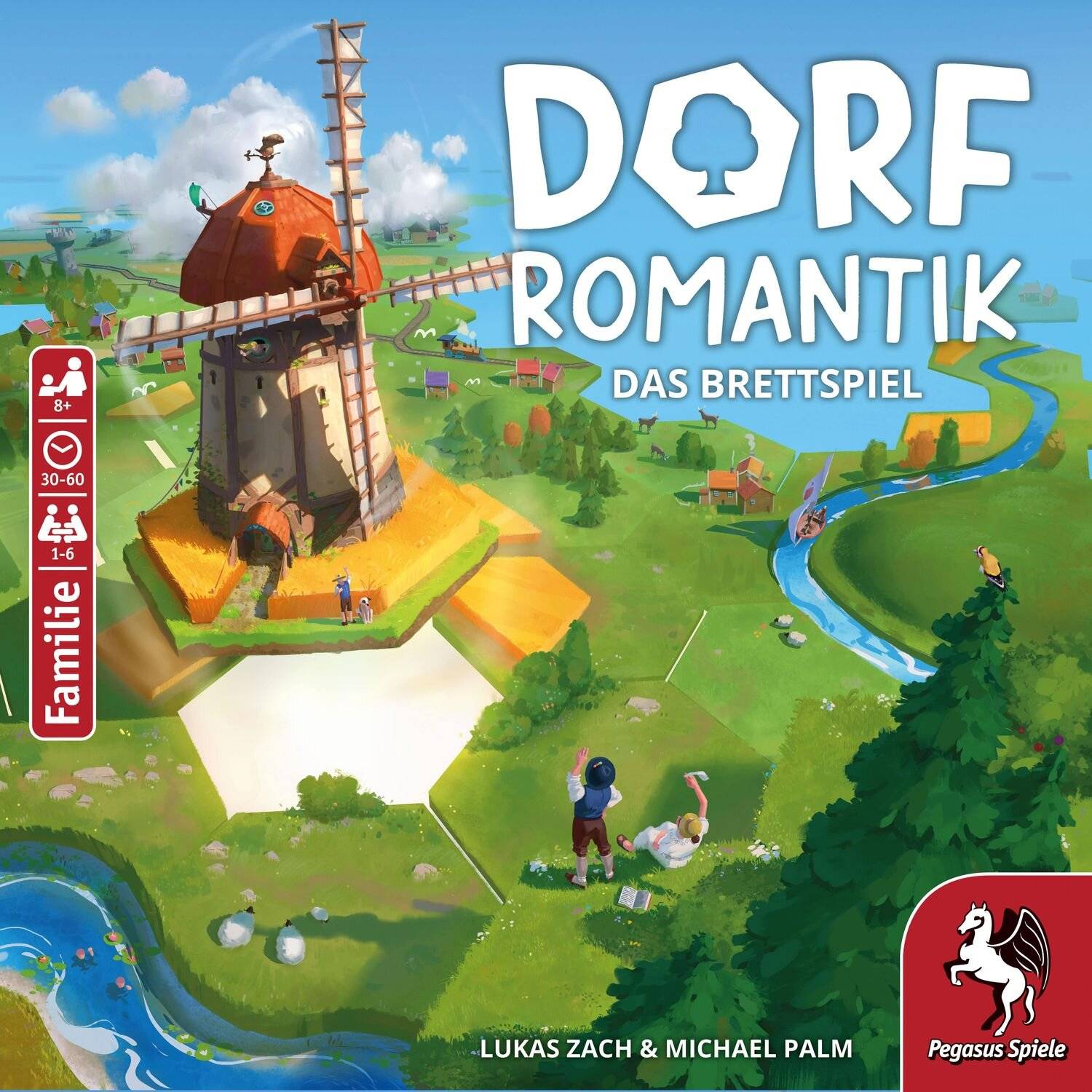 Pegasus Spiele Dorfromantik Das Brettspiel