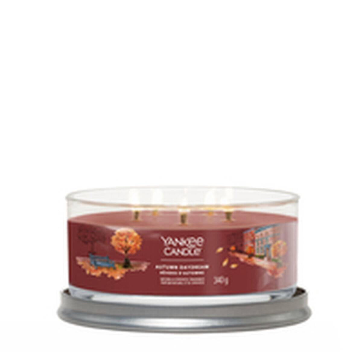Yankee Candle Autumn Daydream signature tumbler 5 knotÅ¯ 340 g