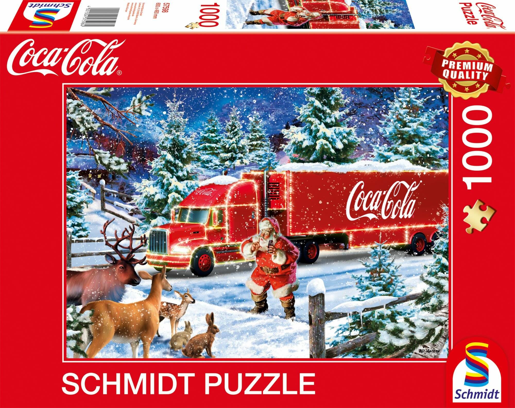 Coca Cola: Christmas Truck (1000 Teile)