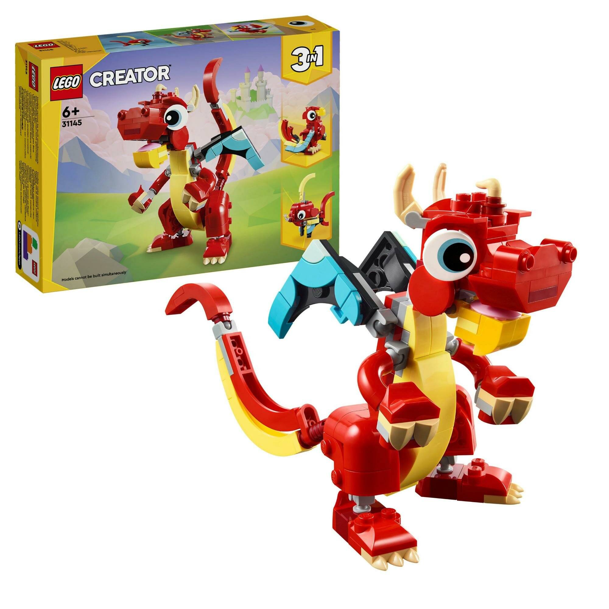 LEGO CREATOR 31145 Roter Drache