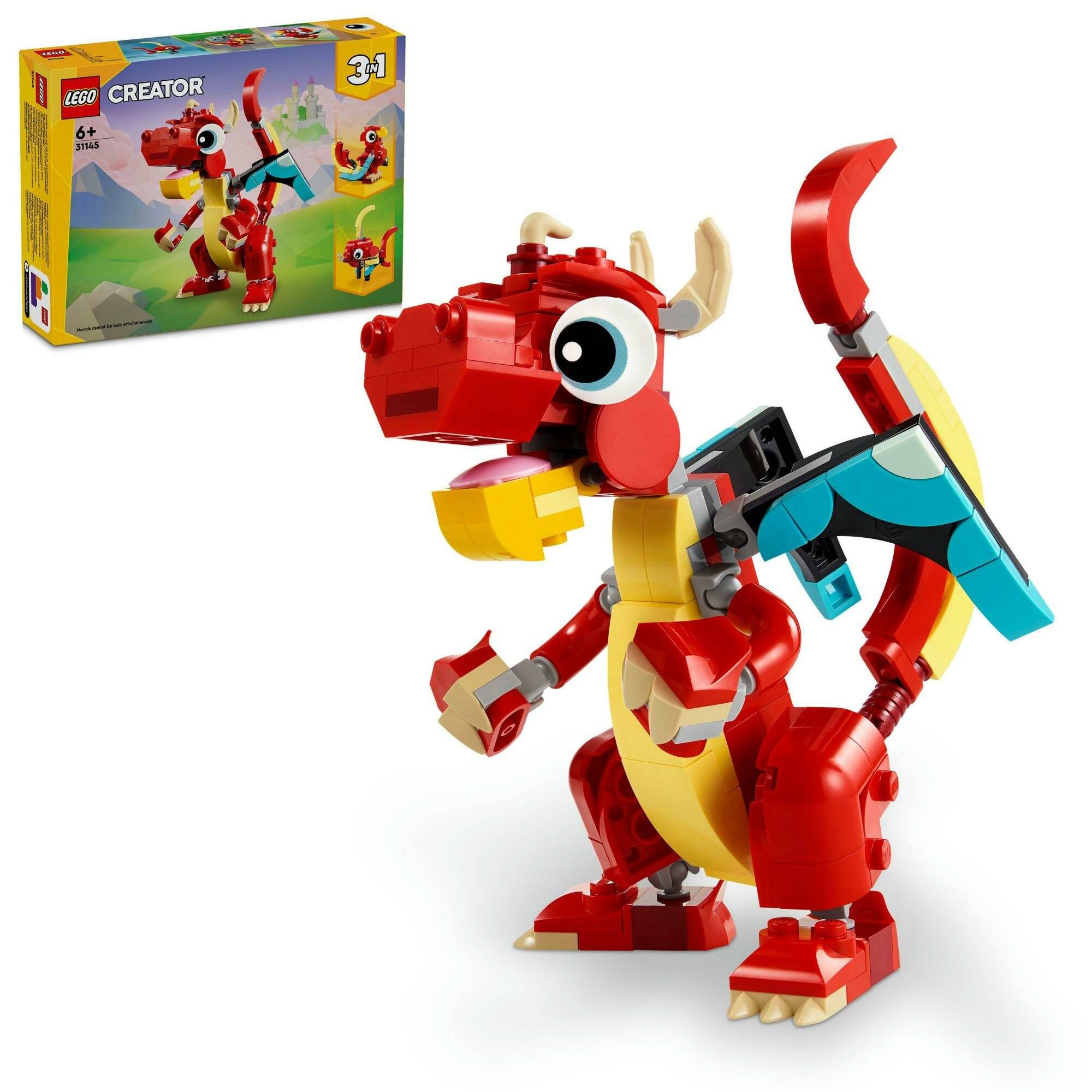 LEGO CREATOR 31145 Roter Drache