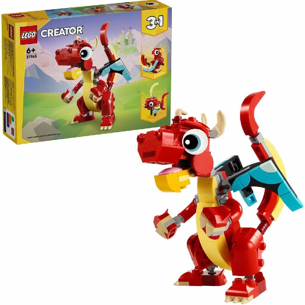 LEGO CREATOR 31145 Roter Drache