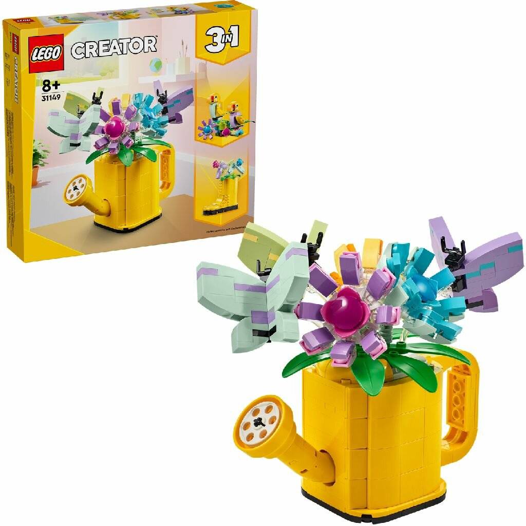 31149 Creator 3-in-1 Gießkanne mit Blumen