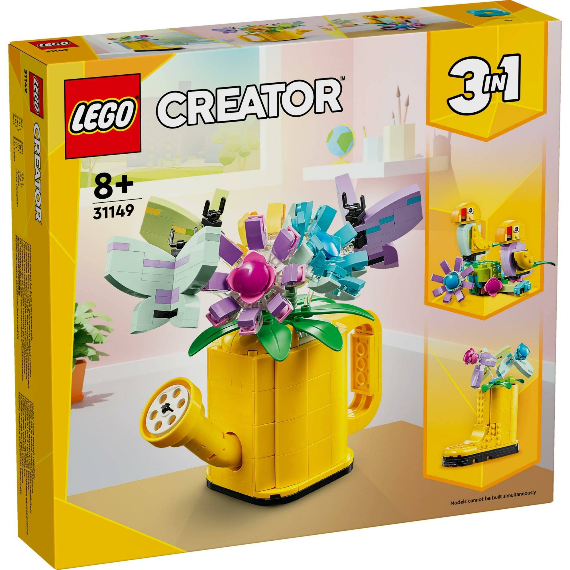 31149 Creator 3-in-1 Gießkanne mit Blumen