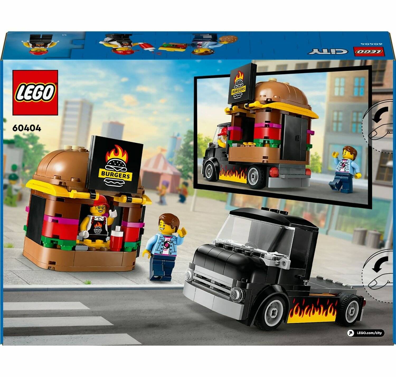 LEGO CITY 60404 Burger-Truck