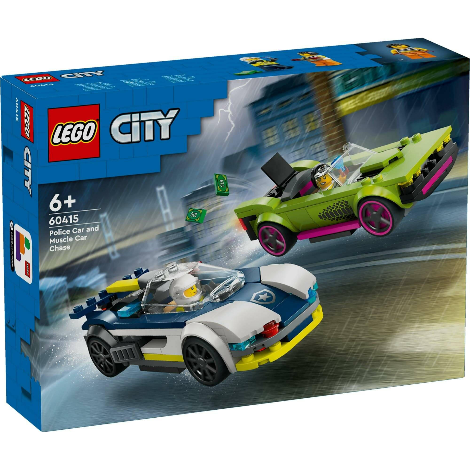 LEGO CITY 60415 Verfolgungsjagd mit Polizeiauto