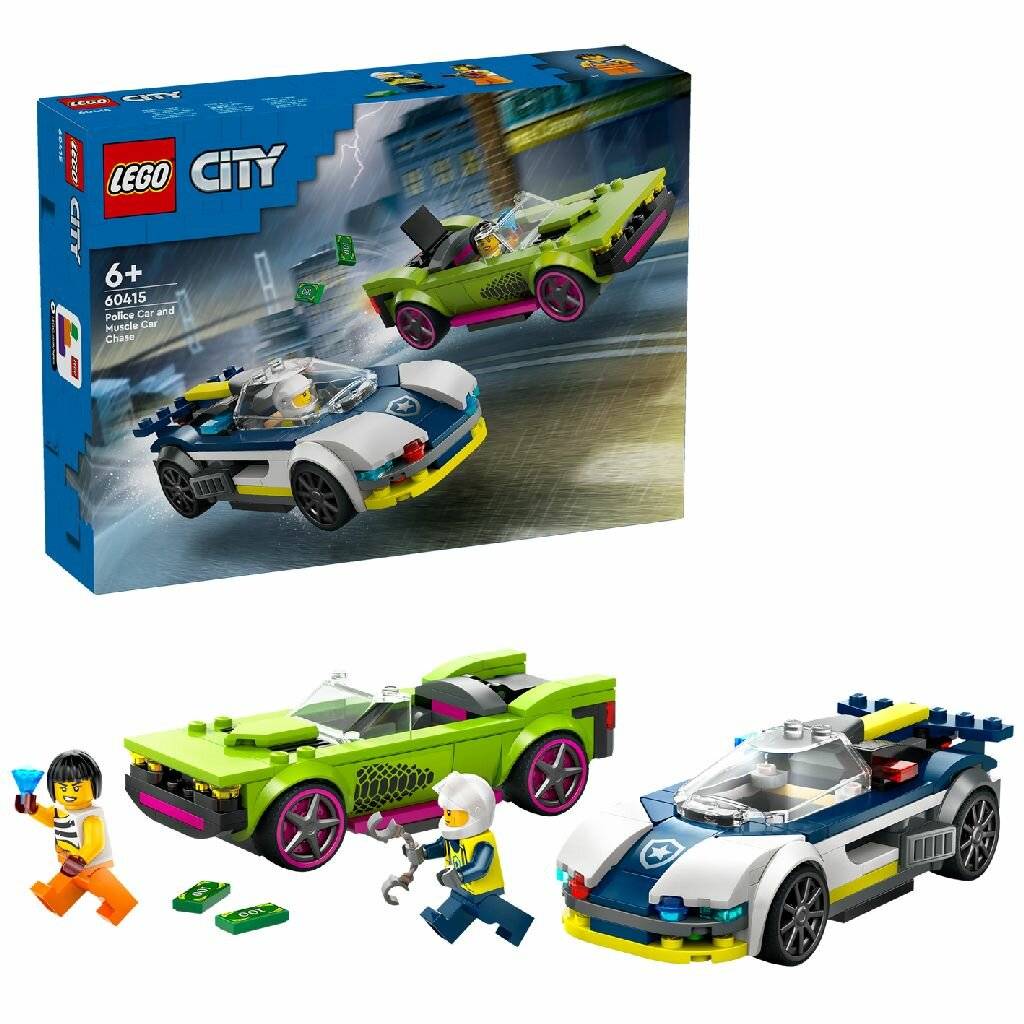 LEGO CITY 60415 Verfolgungsjagd mit Polizeiauto