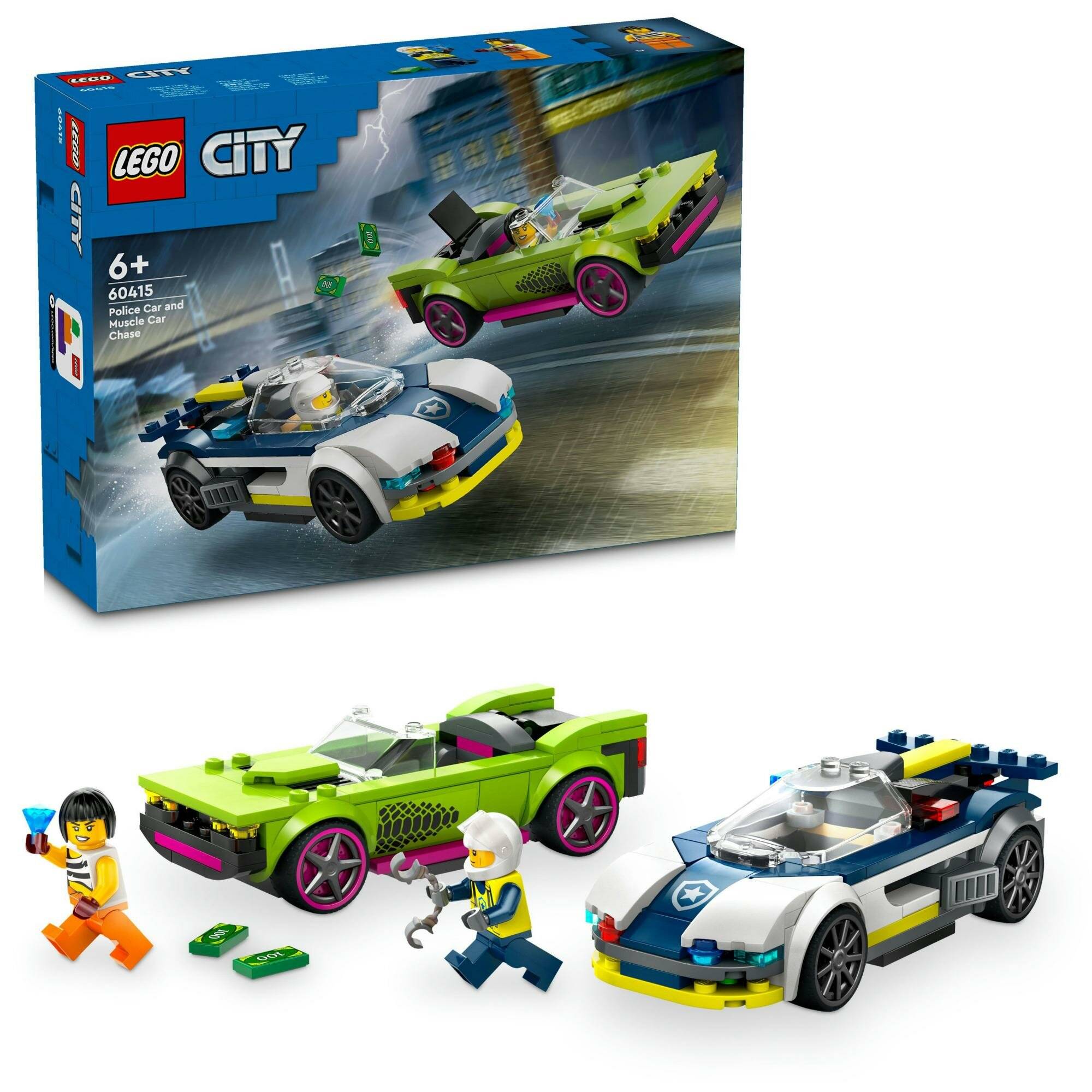 LEGO CITY 60415 Verfolgungsjagd mit Polizeiauto