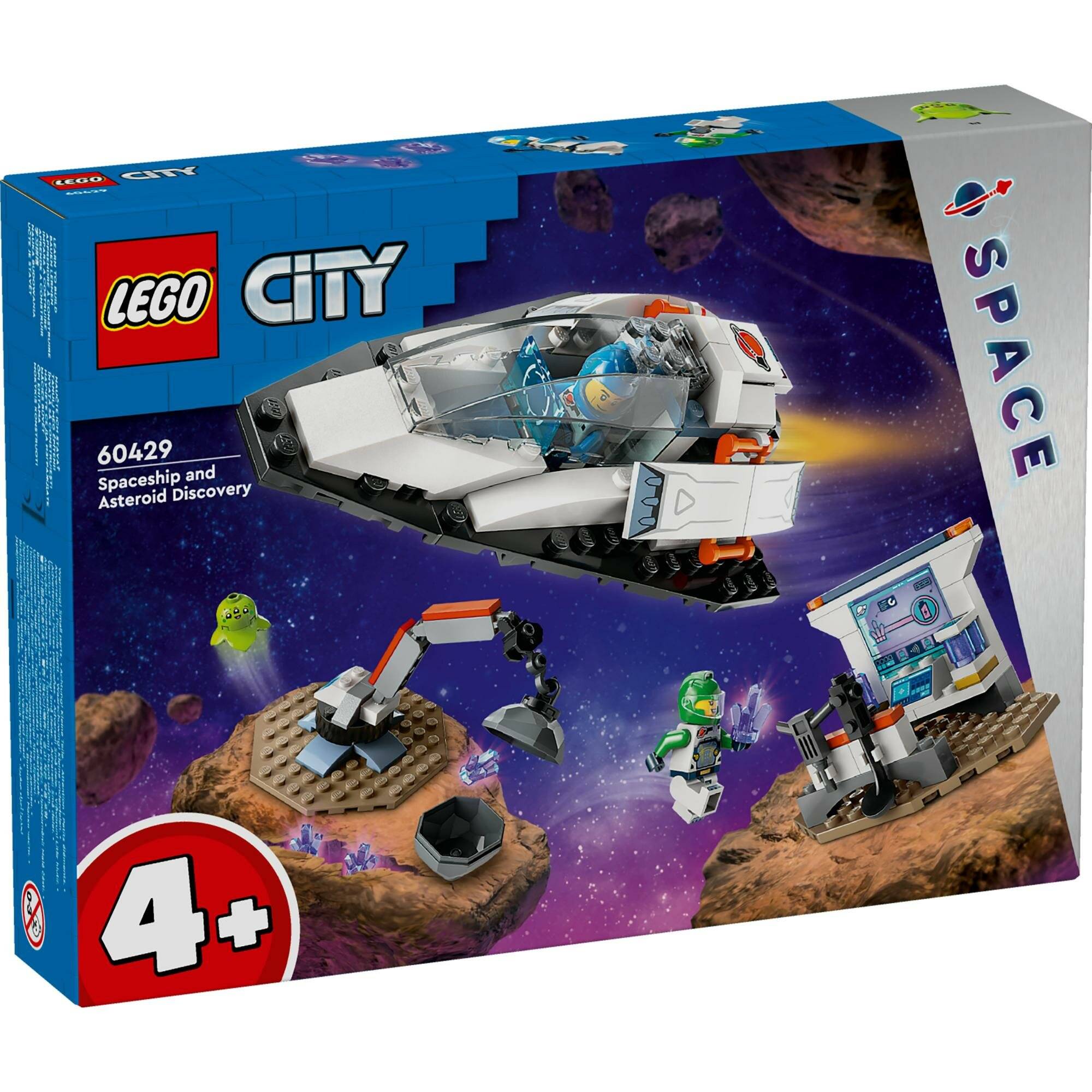 LEGO CITY 60429 Bergung eines Asteroiden im Weltall