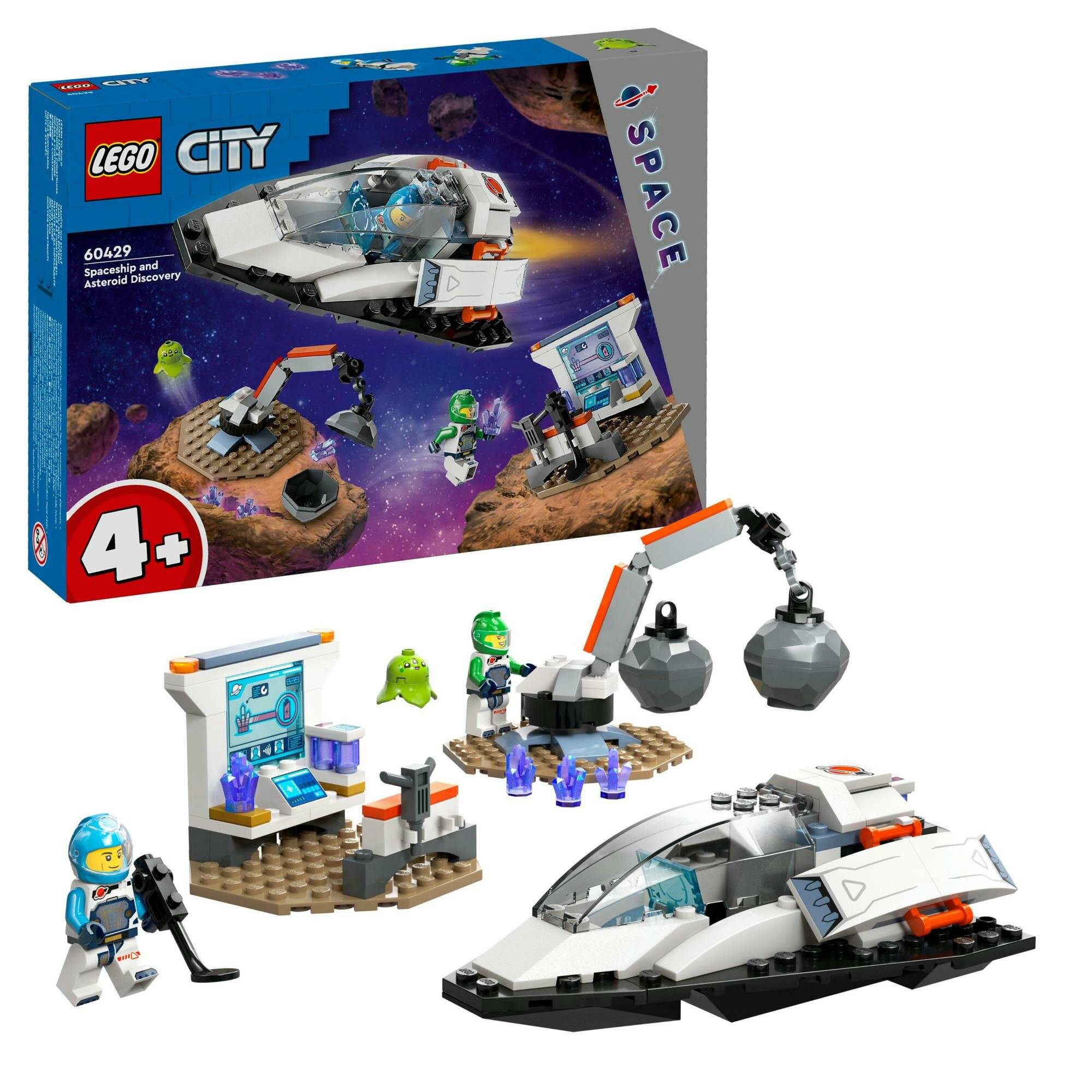 LEGO CITY 60429 Bergung eines Asteroiden im Weltall