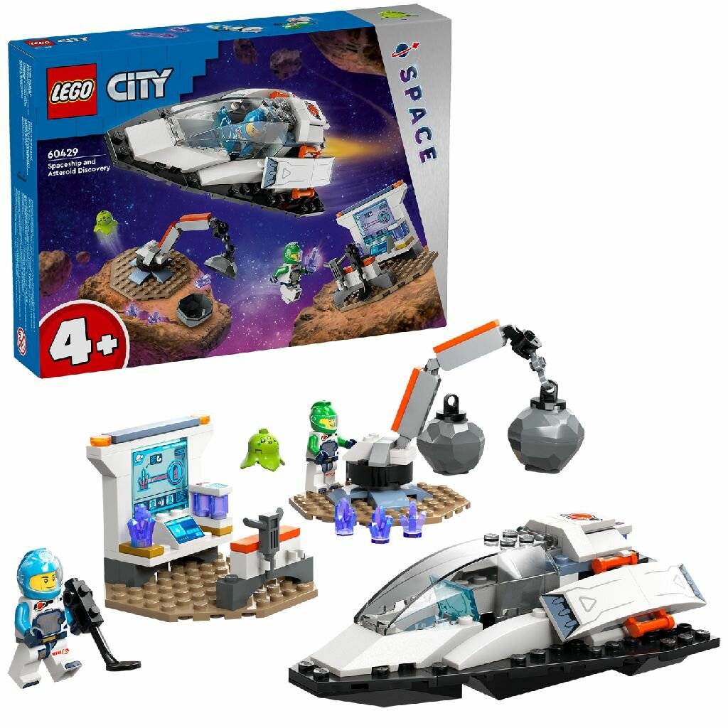 LEGO CITY 60429 Bergung eines Asteroiden im Weltall