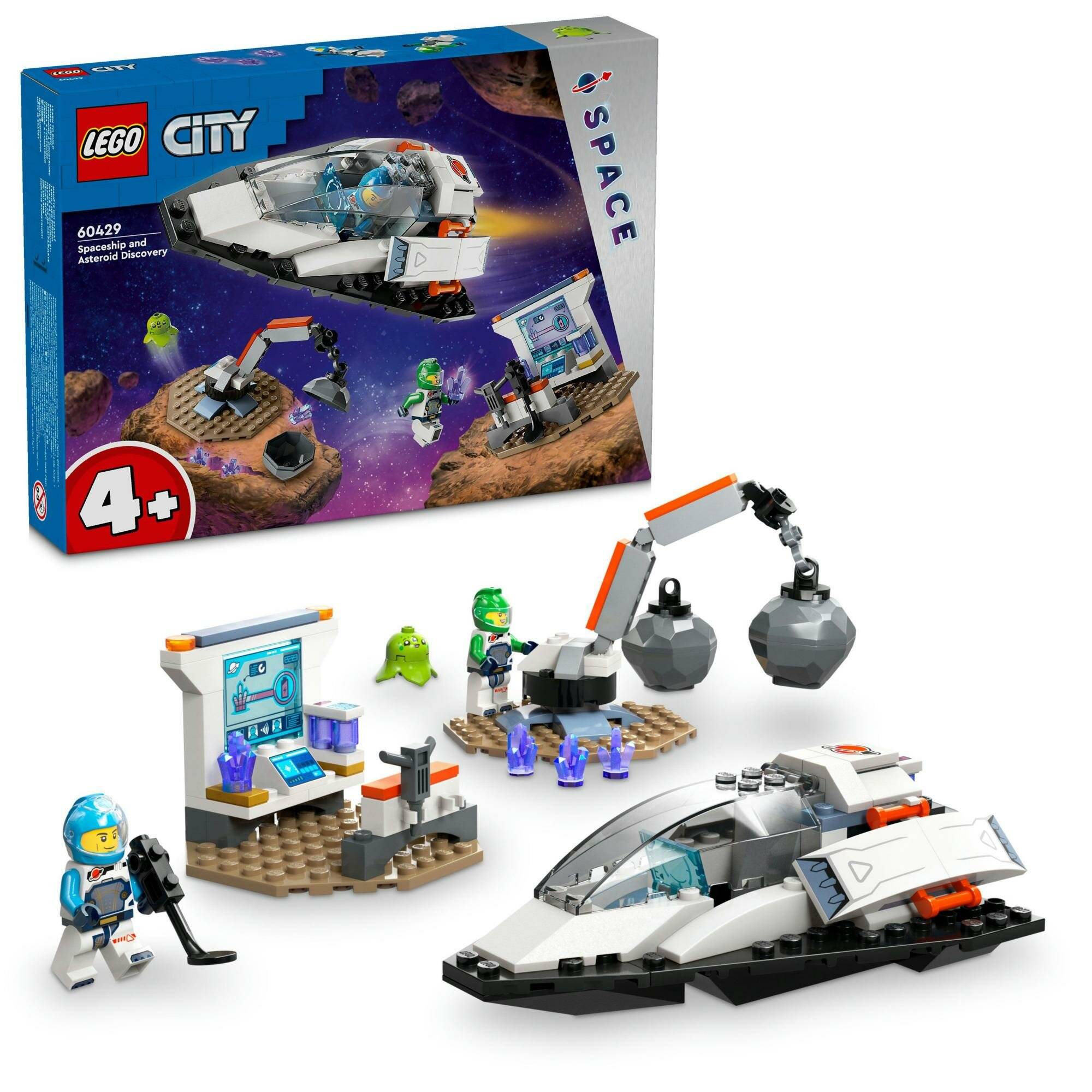 LEGO CITY 60429 Bergung eines Asteroiden im Weltall