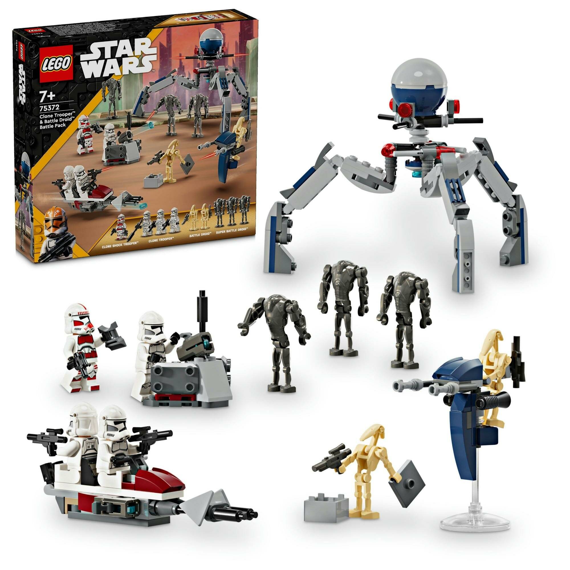 75372 LEGO Star Wars Clone Trooper & Battle Droid Battle Pack