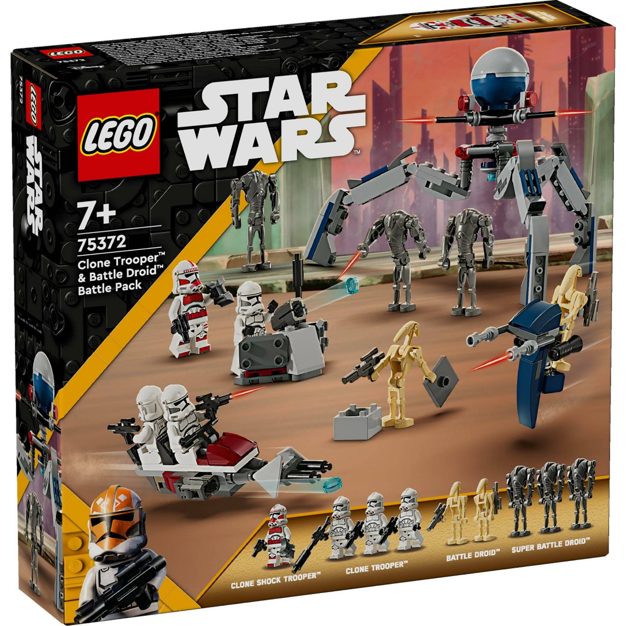 75372 LEGO Star Wars Clone Trooper & Battle Droid Battle Pack