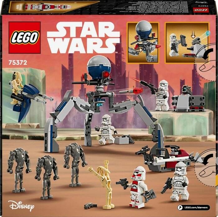 75372 LEGO Star Wars Clone Trooper & Battle Droid Battle Pack