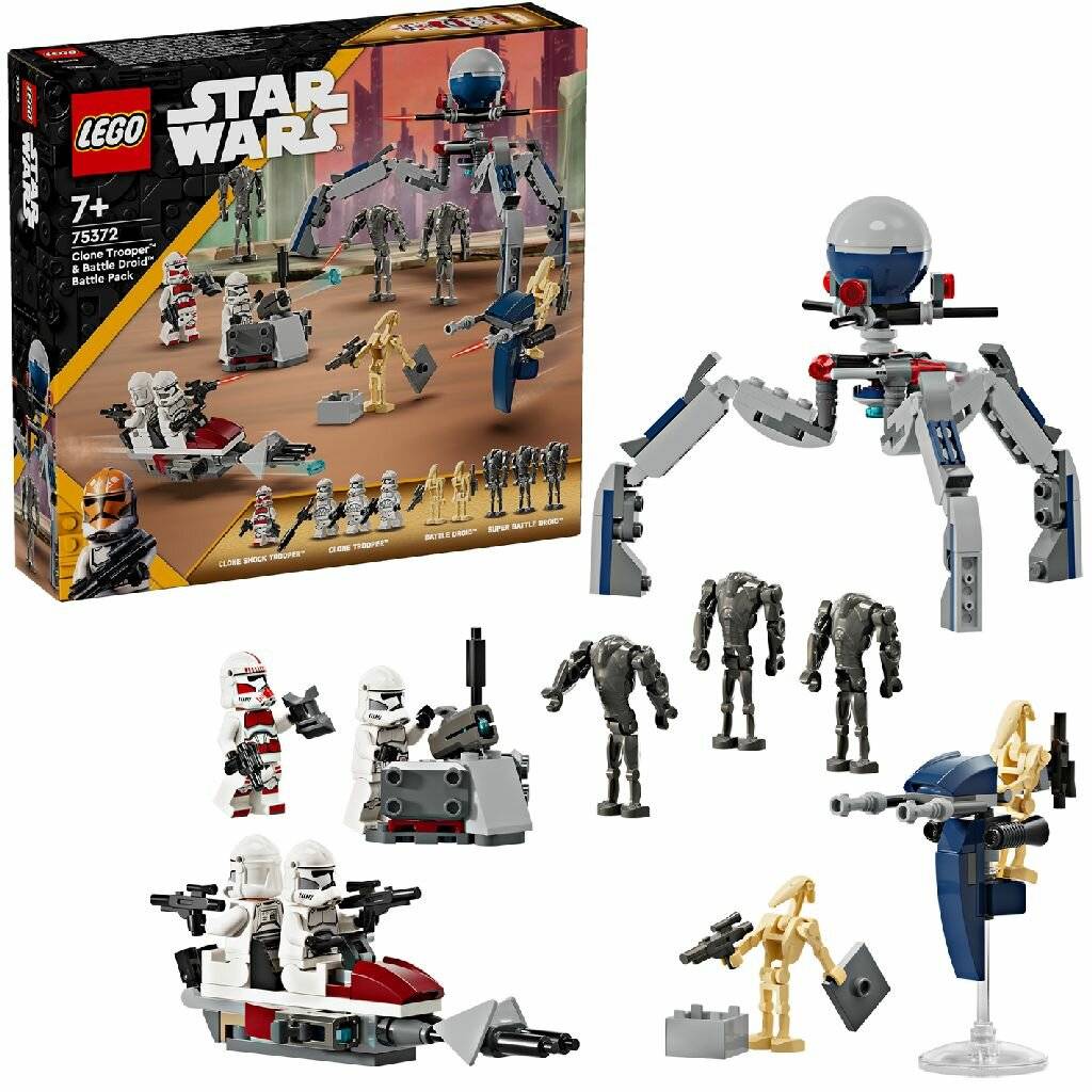 75372 LEGO Star Wars Clone Trooper & Battle Droid Battle Pack