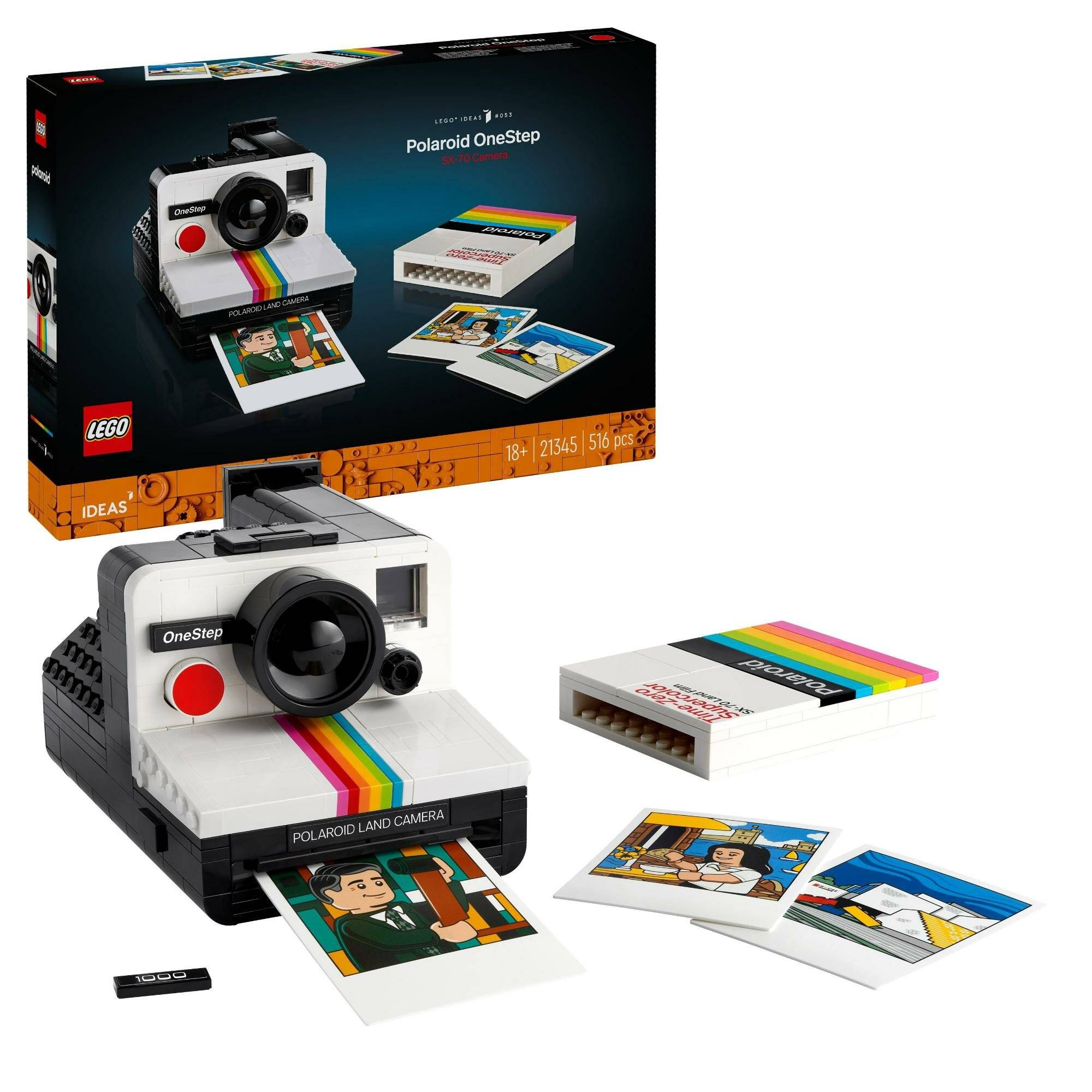 LEGO LEGO Ideas Polaroid OneStep SX-70 SX70 Sofortbildkamera (21345)