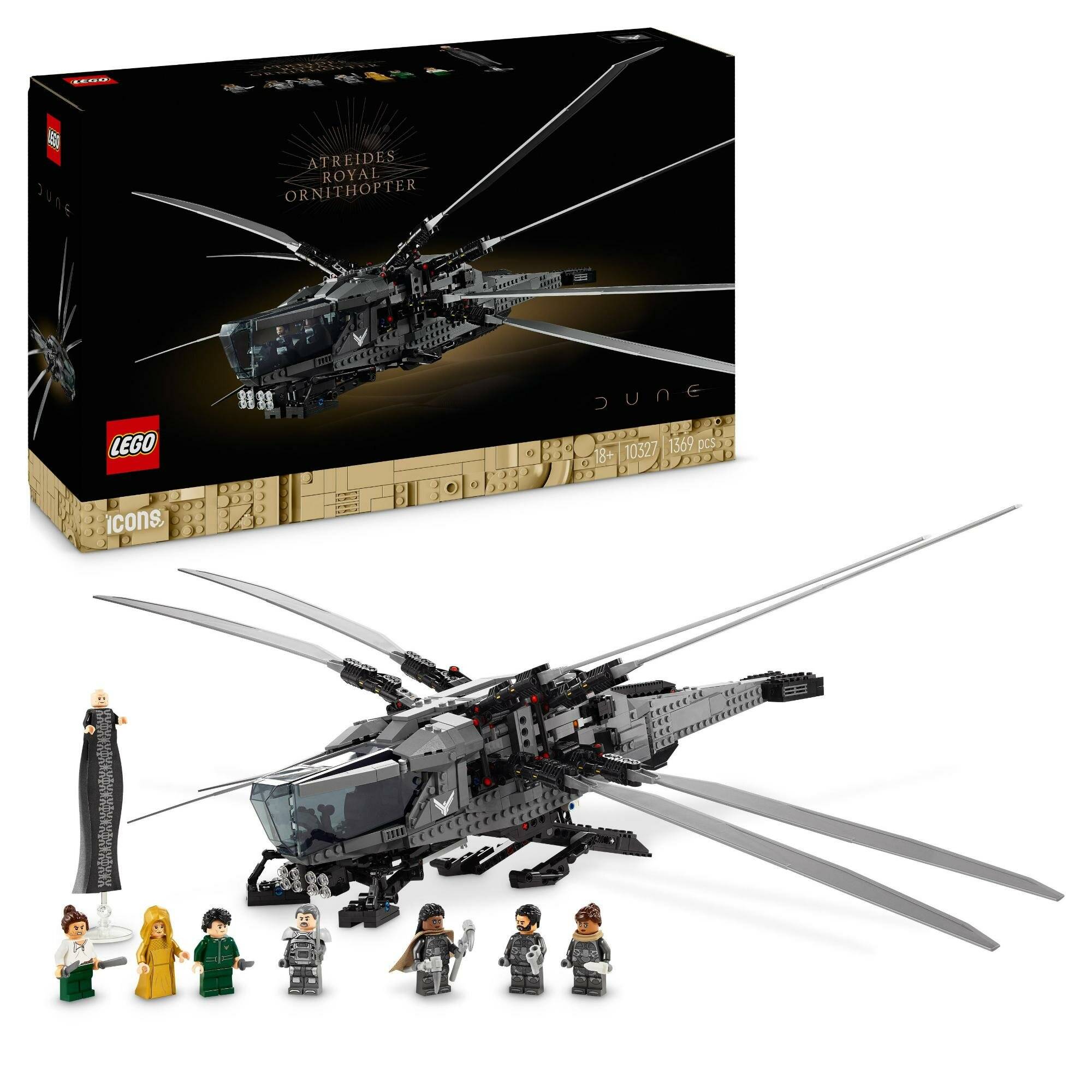 10327 Icons Dune Atreides Royal Ornithopter