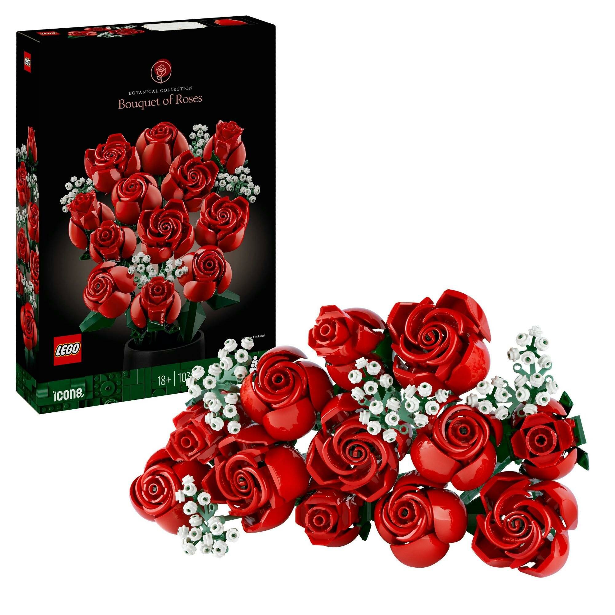LEGO LEGO Icons Rosenstrauß (10328)