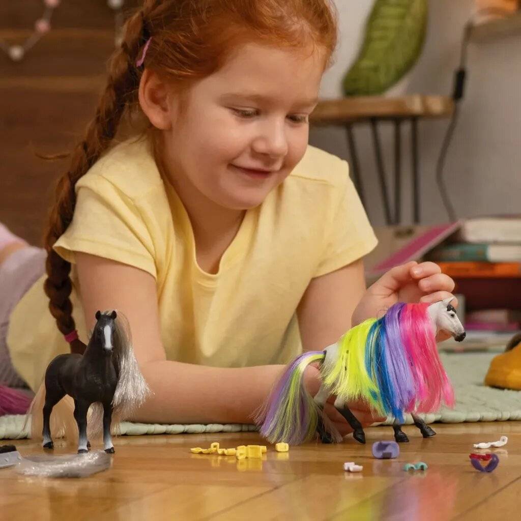 Schleich Horse Club Sofia's Beauties - Haare Beauty Horses regenbogen, Spielfigur