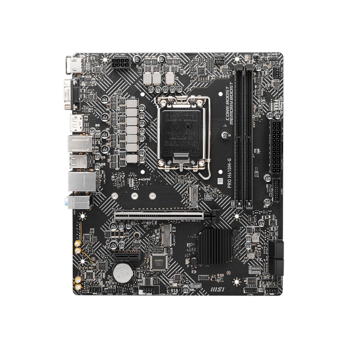 MSI PRO H610M-G, Mainboard