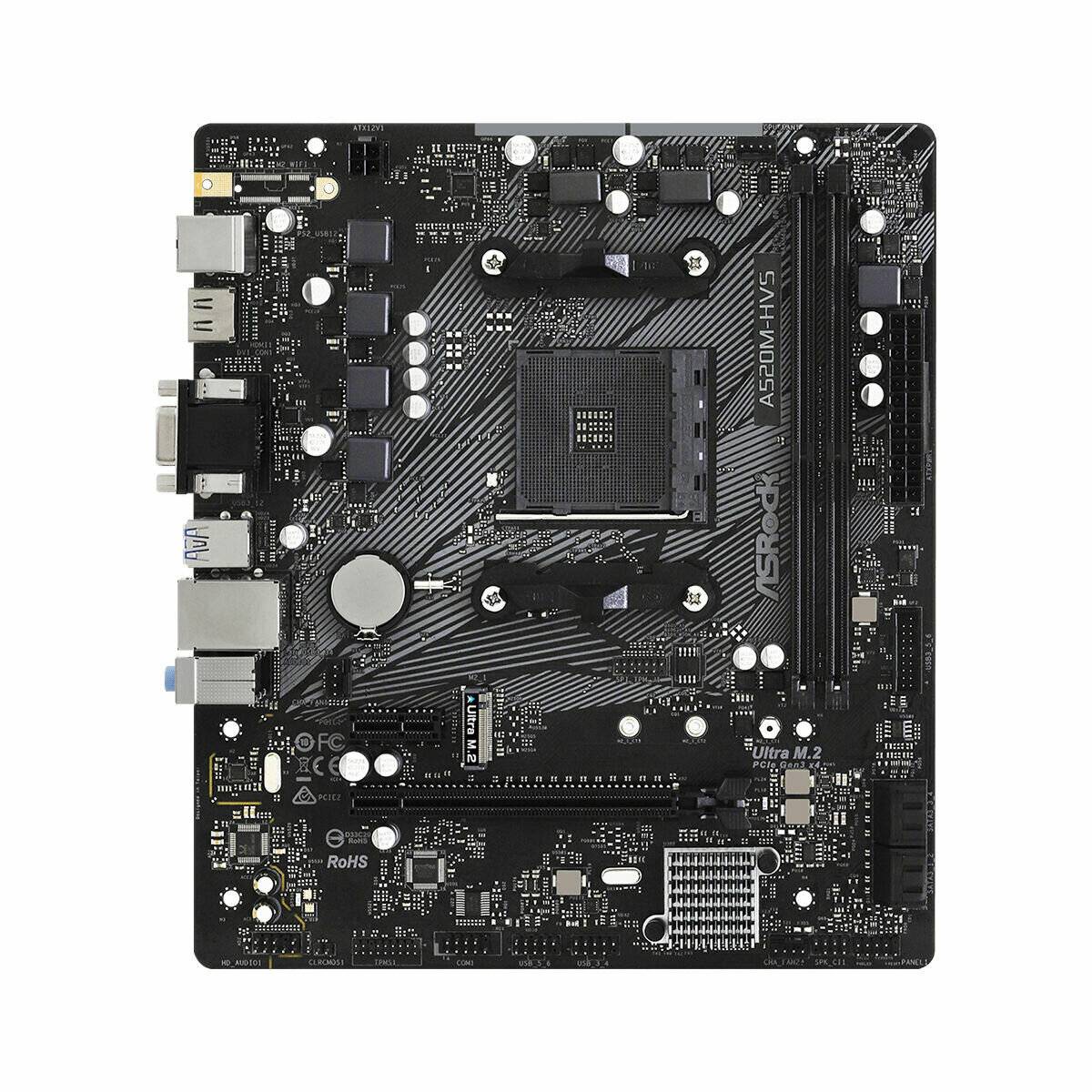 ASRock A520M-HVS, Mainboard
