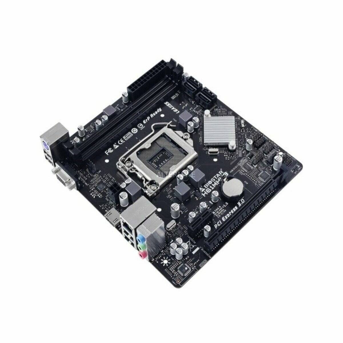 Biostar H61MHV3, Mainboard (grau, Outlet)