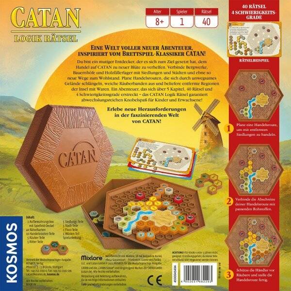 KOSMOS Catan Logik Rätsel Brettspiel Familienspiel